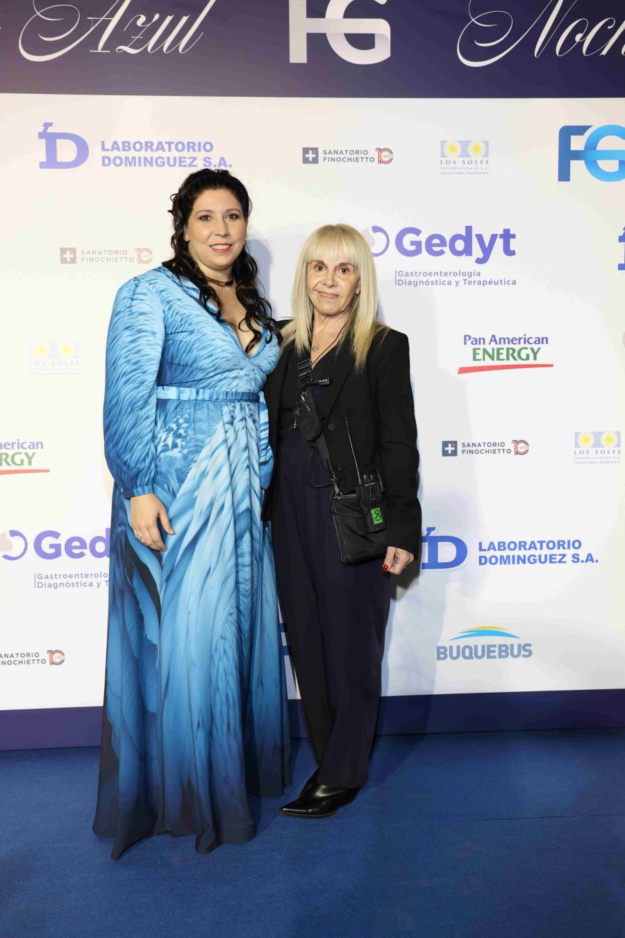 Celebridades Gala Azul