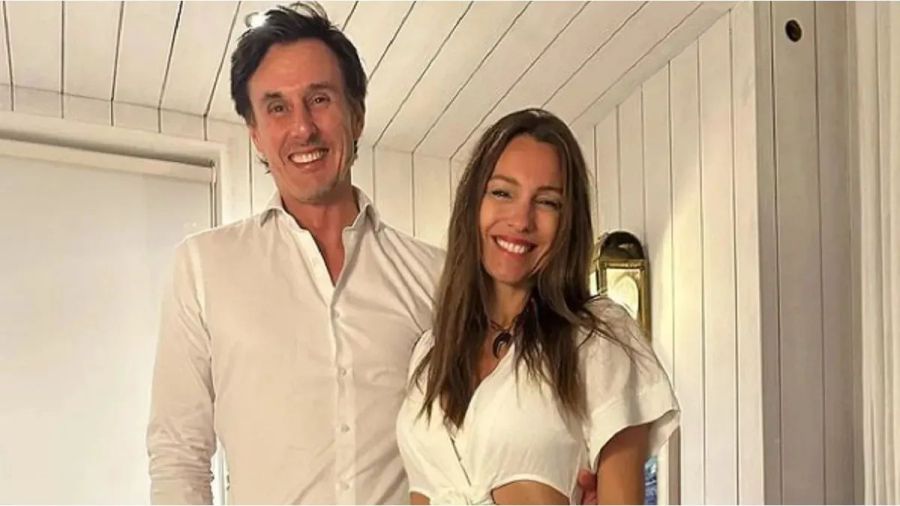 Pampita y Roberto García Moritán