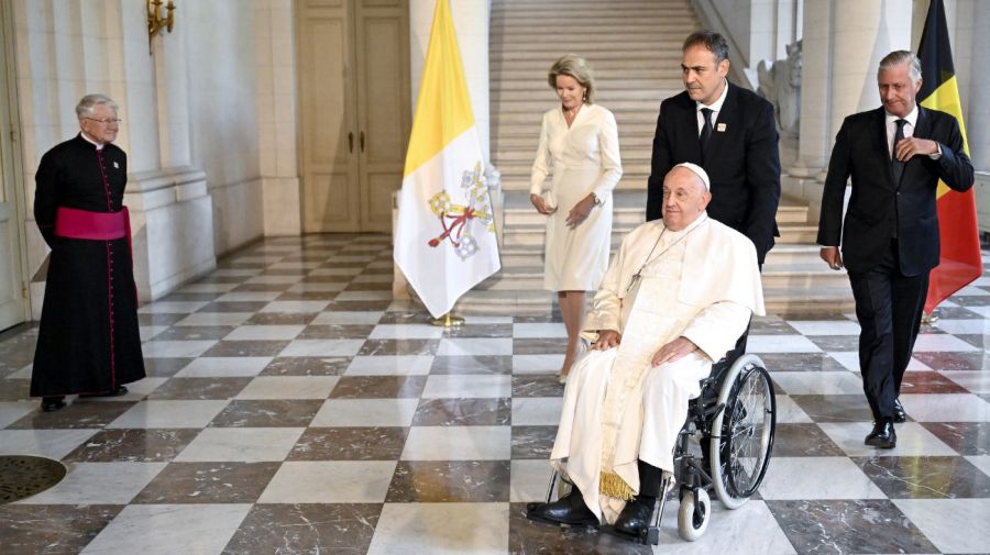 El Papa Francisco en Bruselas