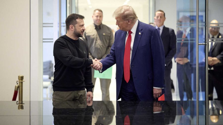 EL PRESIDENTE UCRANIANO EE.UU., ZELENSKY, SE REÚNE CON DONALD TRUMP EN NUEVA YORK 20240927