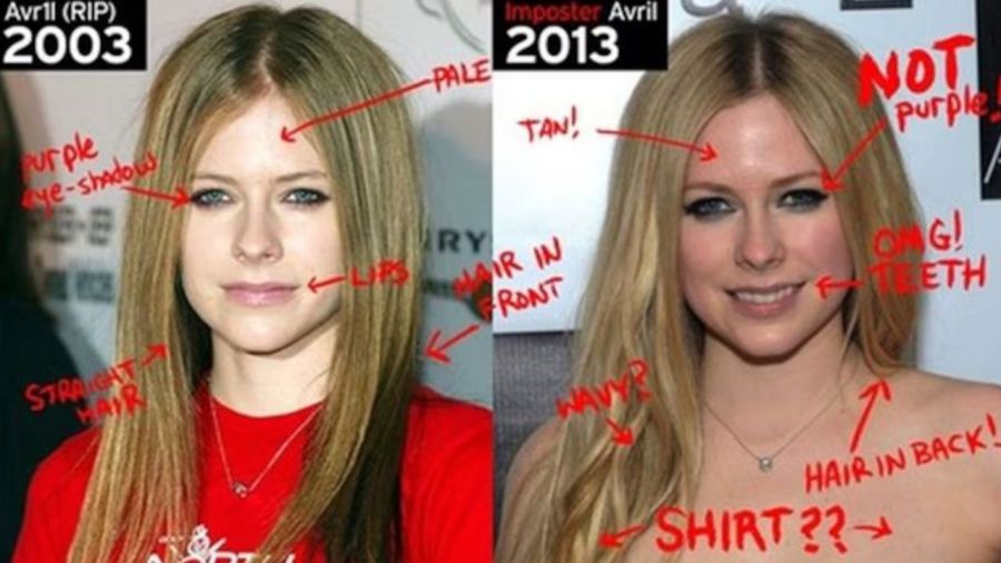 Las diferencias que habría entre Avril Lavigne en 2003 y 2013