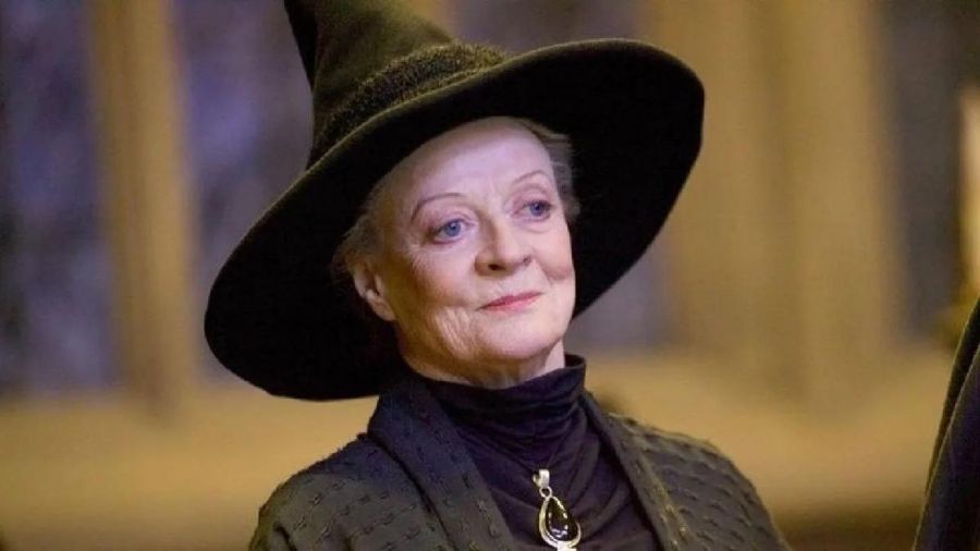 Maggie Smith, la profesora Minerva McGonagall y la Condesa Viuda de Grantham