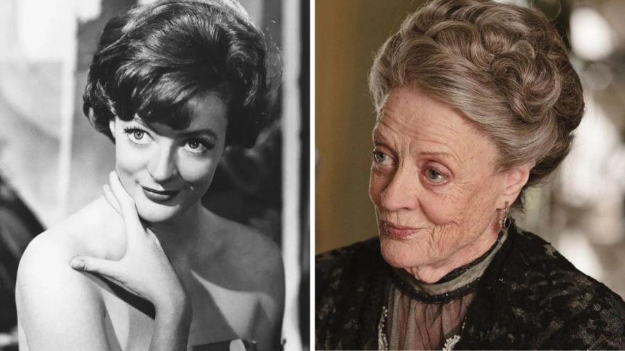 Maggie Smith, la profesora Minerva McGonagall y la Condesa Viuda de Grantham