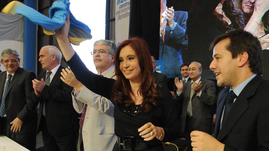 Cristina Kirchner, Julio de Vido y Mariano Recalde 20240928