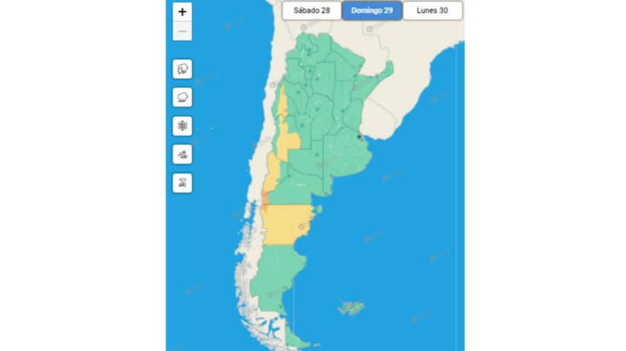 Pronóstico del tiempo 20240928