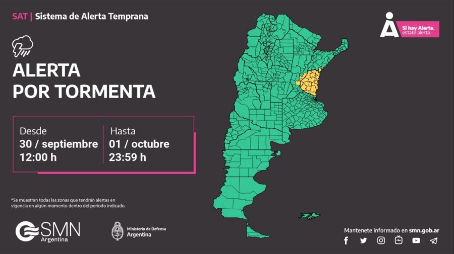 Alerta meteorológica 20240930