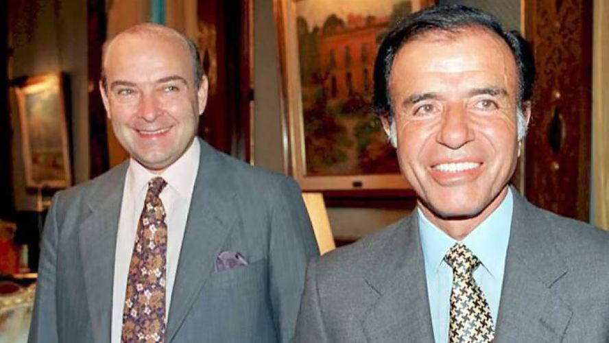 Cavallo y Menem