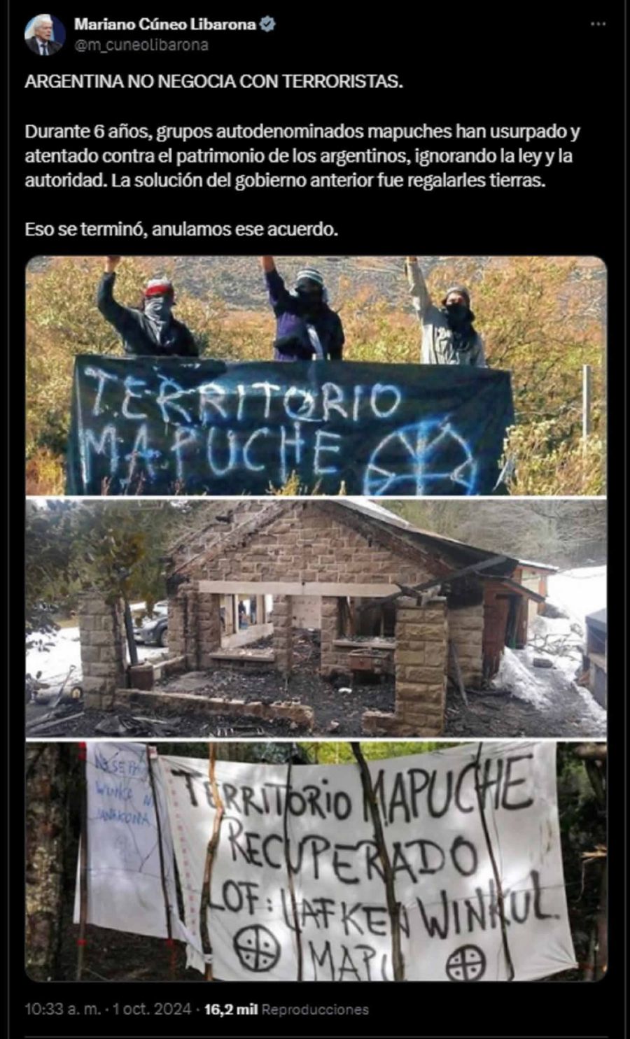 Mapuches en Villa Mascardi