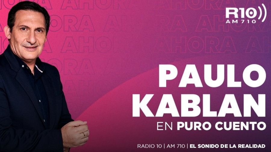 Paulo Kablan en Radio 10 2