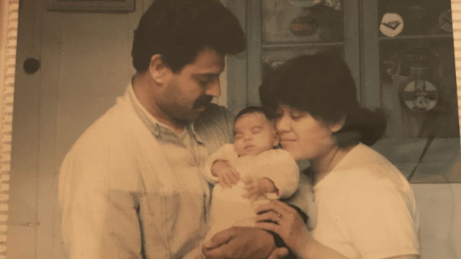 Los padres de Ángela Leiva, Eduardo y Viviana, fueron los pilares de su carrera como artista.