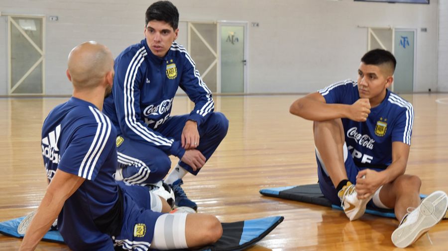 Matías Lucuix el entrenador de la Selección Argentina de Futsal