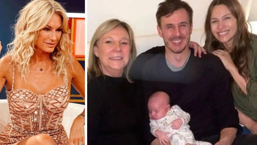 Yanina Latorre, Pampita, Roberto García Moritán y su mamá, Lucila Fernández Llanos