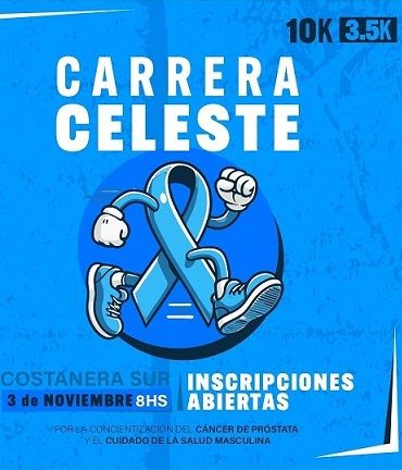 Carrera celeste por la prevencion