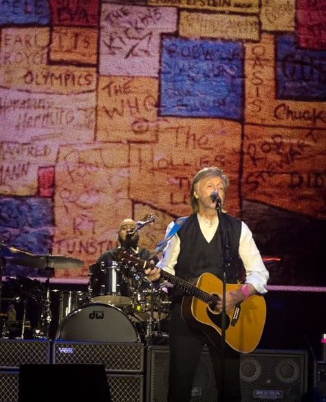 Paul McCartney en el Estadio Monumental 