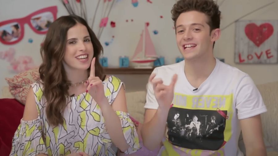 Cande Molfese y Ruggero participaron del elenco de Violetta