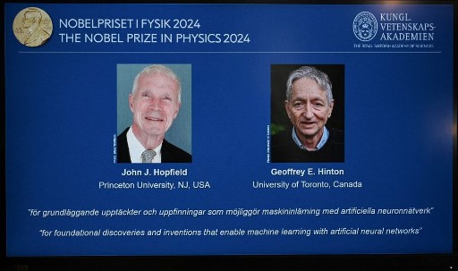 Geoffrey Hinton, ganador del Premio Nobel de Física 20241008