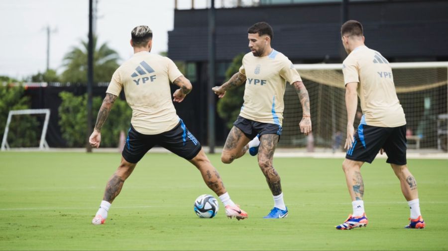 Entrenamiento Selección Argentina