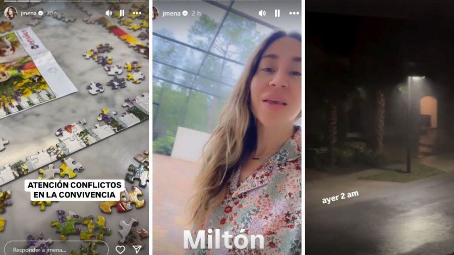 Jimena Barón mostró el desastre que dejó el huracán Milton en Florida.