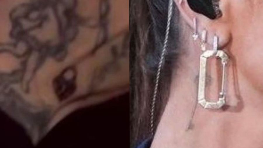 Nuevos tatuajes de Tini Stoessel y Young Miko