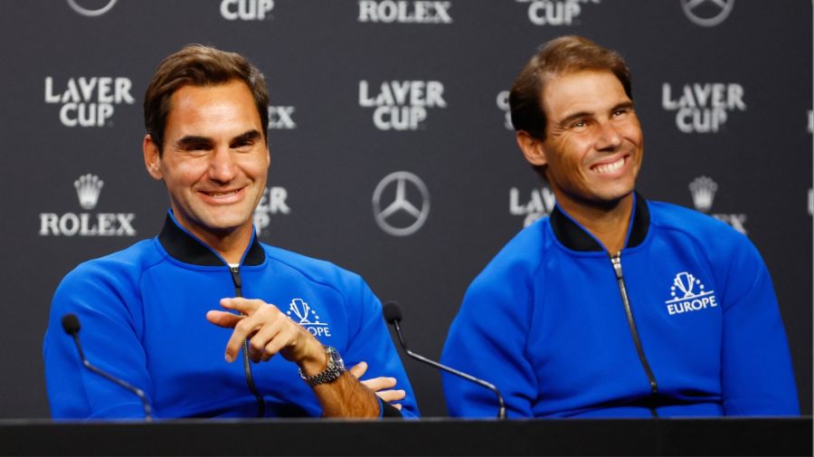 Rafael Nadal Roger Federer Tenis Retiro