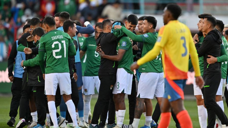 Bolivia dejó sin invicto a Colombia (1-0) y sueña con llegar al Mundial 2026.