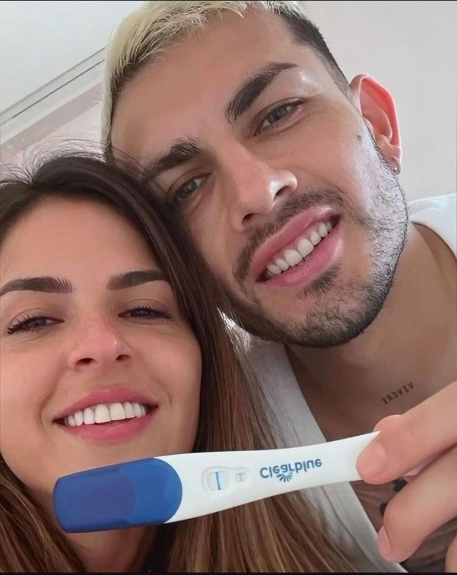 Leandro Paredes y Camila Galante