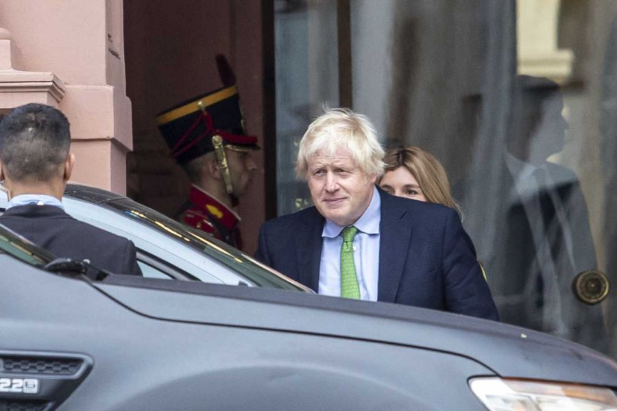 Boris Johnson Casa Rosada