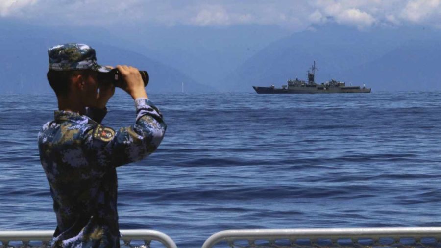 China desplegó a las fuerzas armadas para rodear Taiwán.