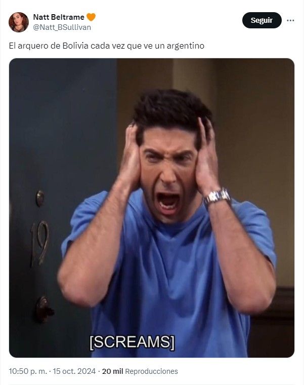 Los mejores memes del partido entre Argentina y Bolivia por Eliminatorias Sudamericanas 