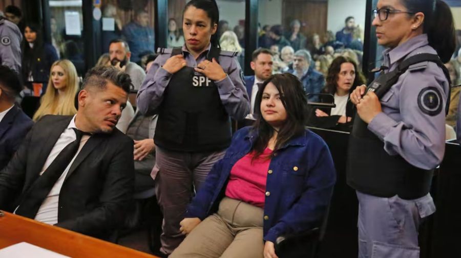 Brenda Uliarte durante el juicio por el atentado a Cristina Kirchner