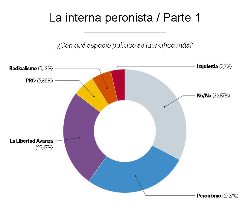 Encuesta sobre la interna peronista octubre 2024