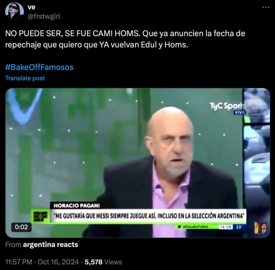 Los memes de la eliminación de Cami Homs