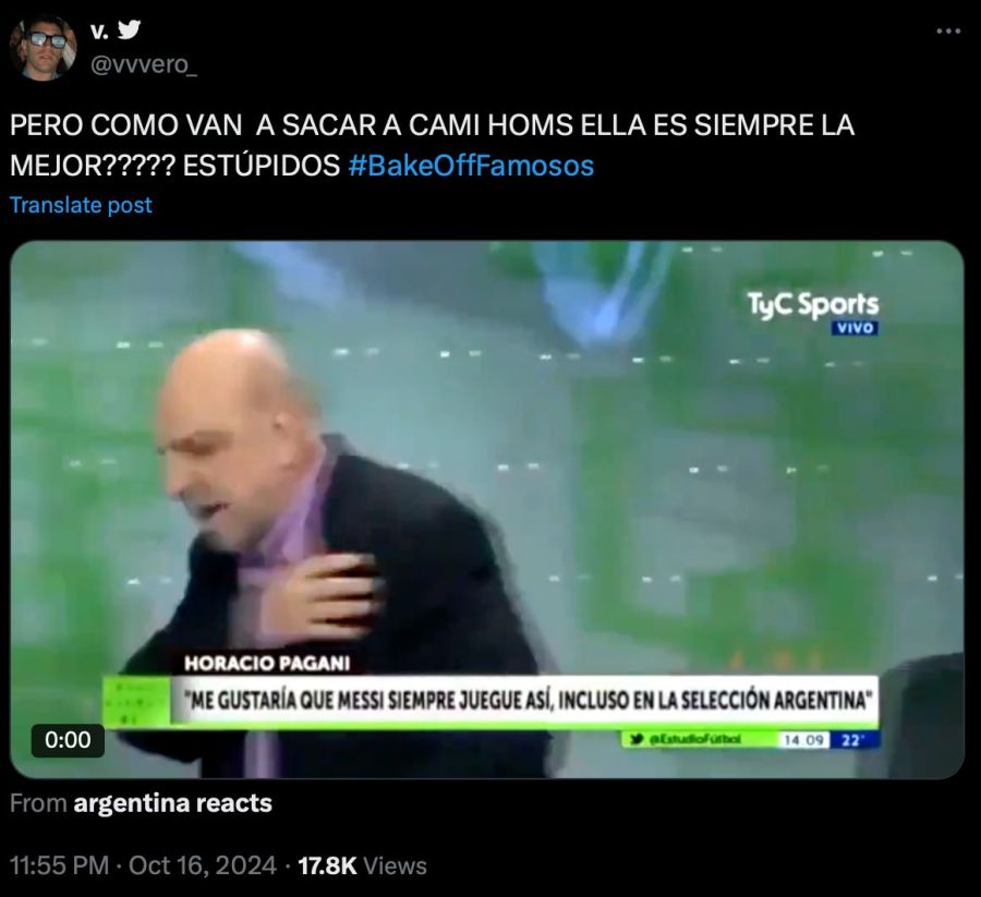 Los memes de la eliminación de Cami Homs