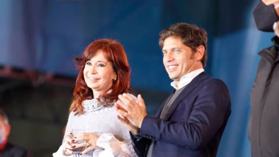 Una postal del pasado: Cristina Kirchner y Axel Kicillof