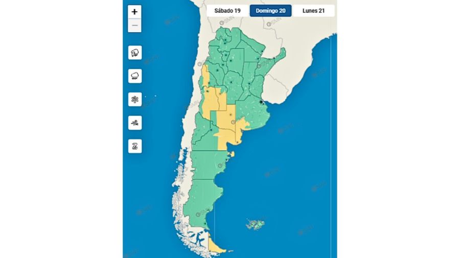 Servicio Meteorológico Nacional 20241019