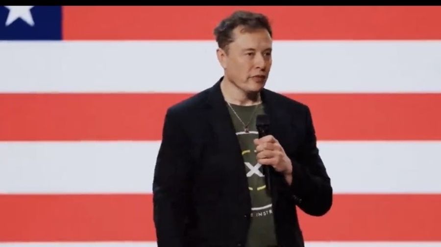 Elon Musk realizó un rally de campaña en apoyo a Donald Trump en Pensilvania