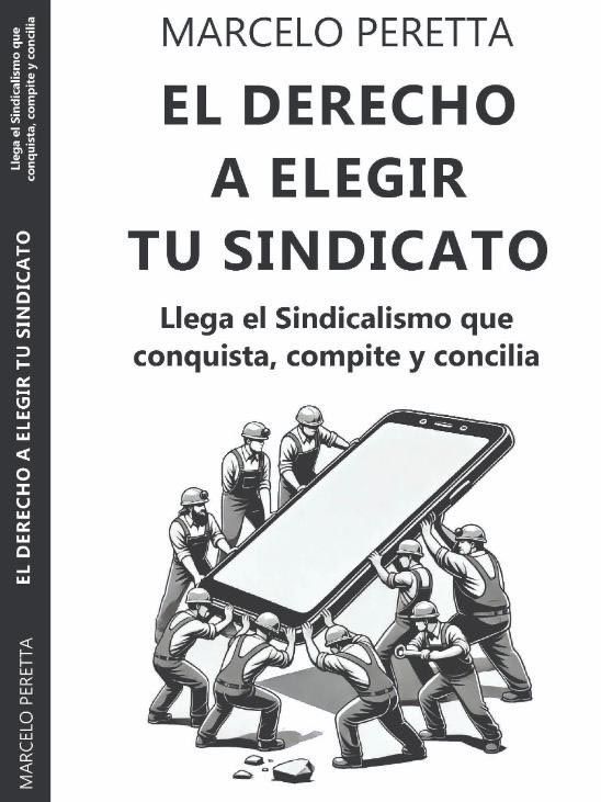 Marcelo Peretta, titular del Sindicato Argentino de Farmacéuticos y Bioquímicos (SAFYB), presentó su nuevo libro. 