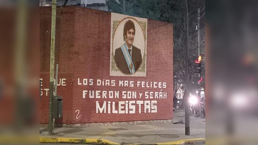 Mensajes sobre el mural