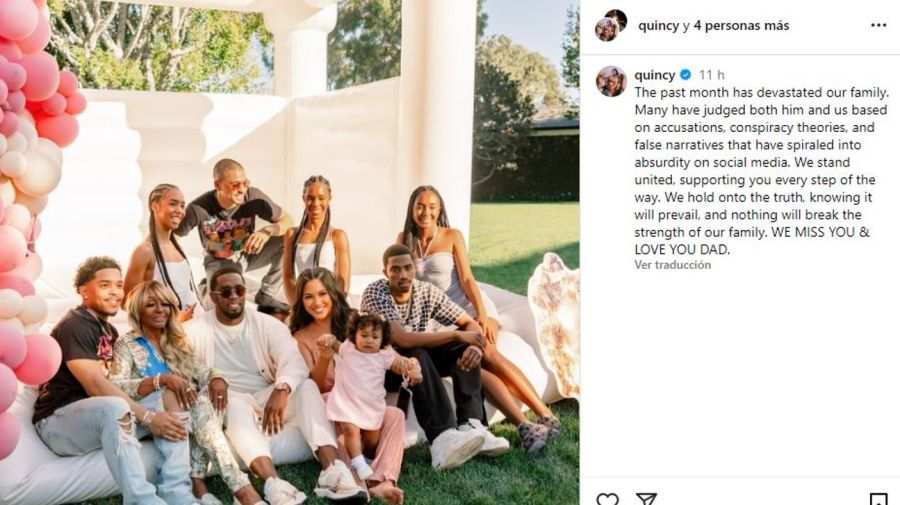 Comunicado de los hijos de Sean Diddy Combs