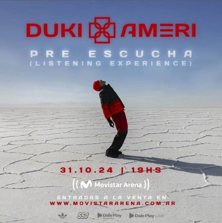 Duki hará una pre-escucha de Ameri