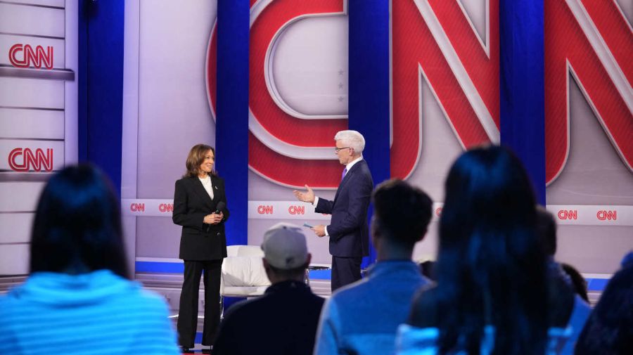 EE.UU. KAMALA HARRIS PARTICIPA EN UN FORO DE CNN EN FILADELFIA