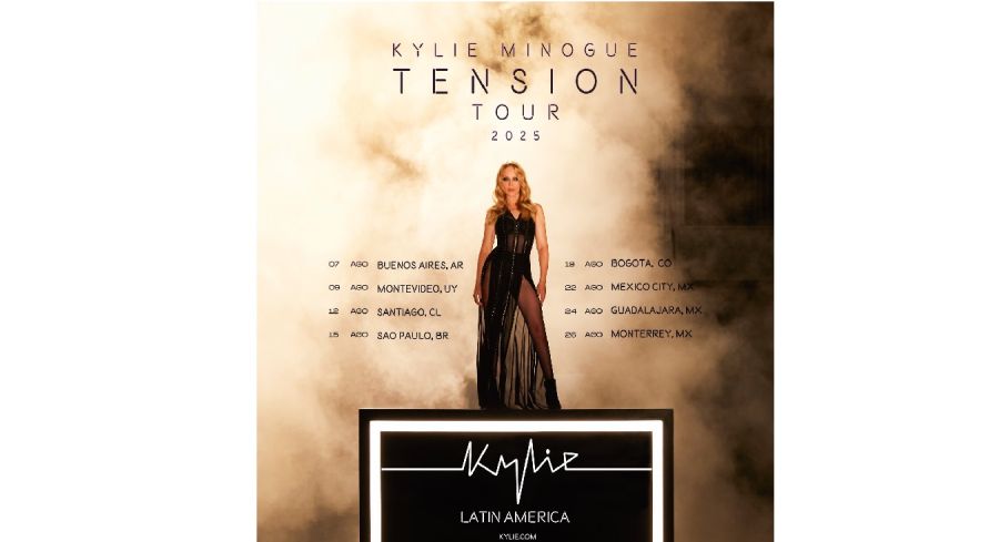 Kylie Minogue y su gira latinoamericana