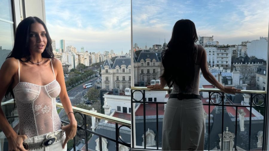 Zaira Nara muestra cómo combinar jeans y transparencias en verano 2025