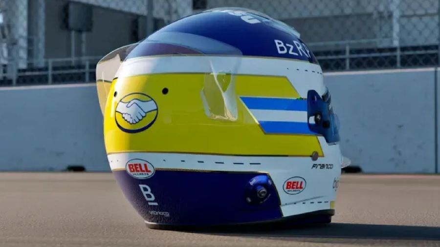 Casco Colapinto - Reutemann