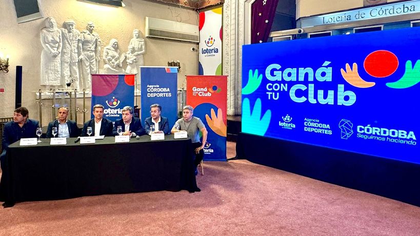 Clubes, asociaciones y autoridades presentan Ganá con tu Club