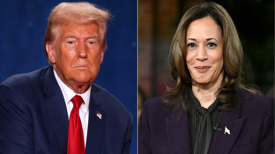 Trump y Kamala Harris