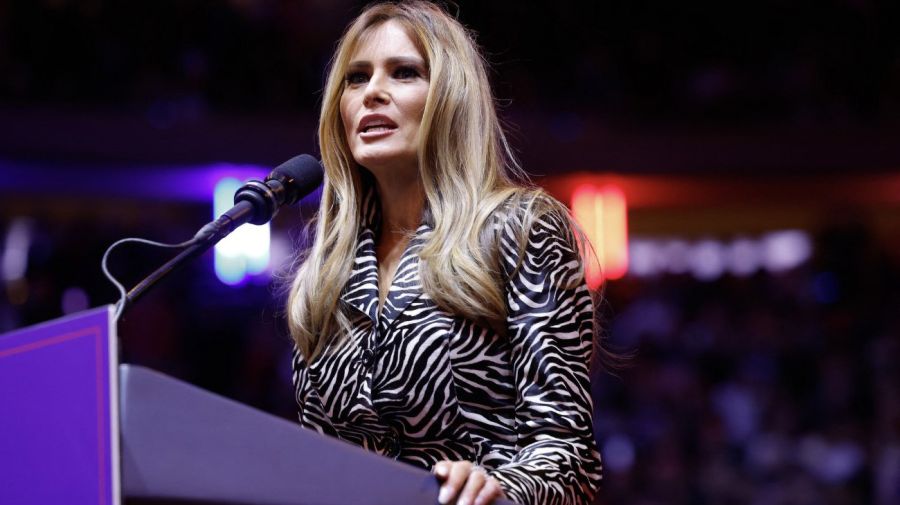 Melania Trump y famosos en el Madison Time Square Garden