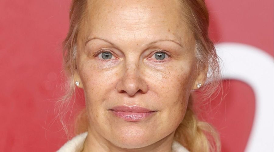 Pamela Anderson sin maquillaje