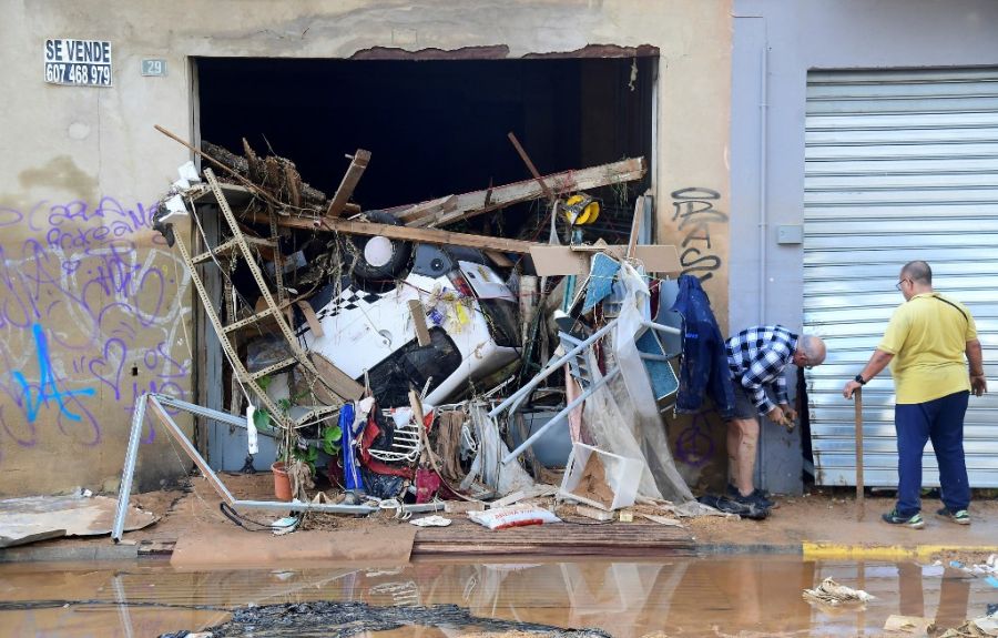 Inundaciones en Valencia (España)