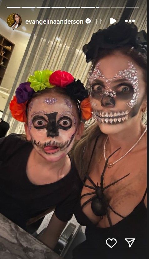 Evangelina mostró la especial celebración de Hallowen en México